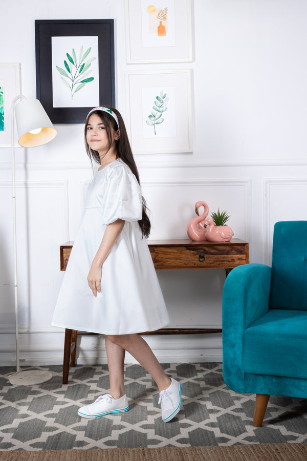 Ivory Statement Dress