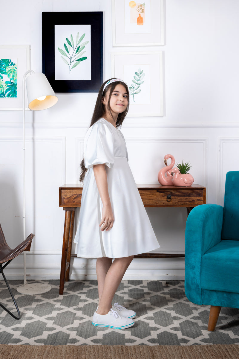 Ivory Statement Dress