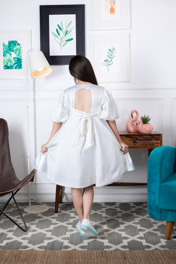 Ivory Statement Dress