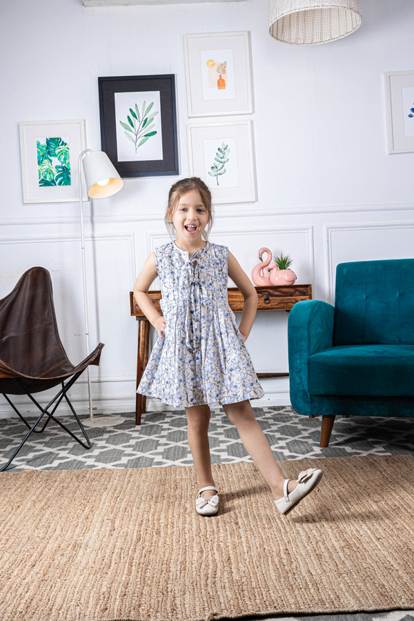 Blossom Tie-Front Dress