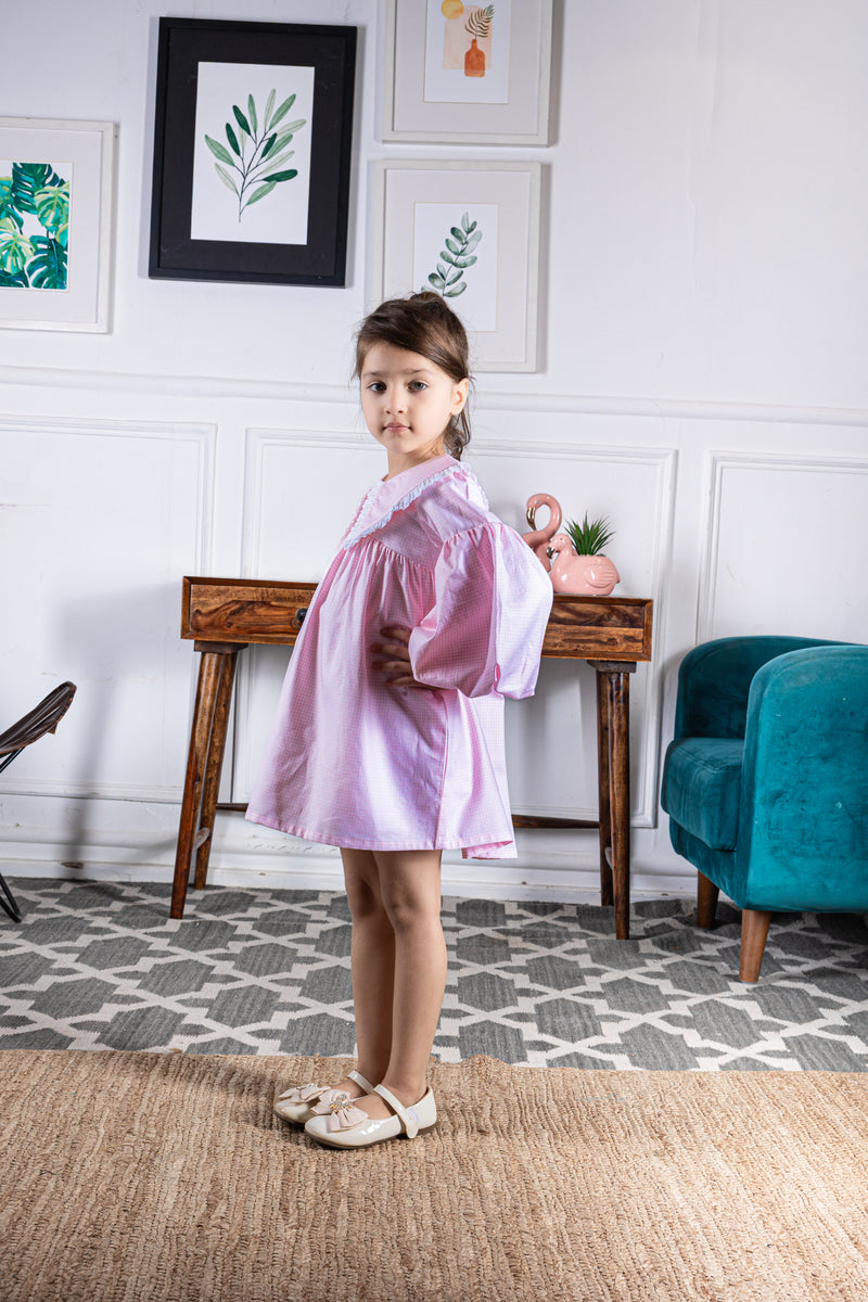 Rossette Gingham Grace Dress