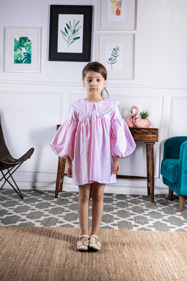 Rossette Gingham Grace Dress