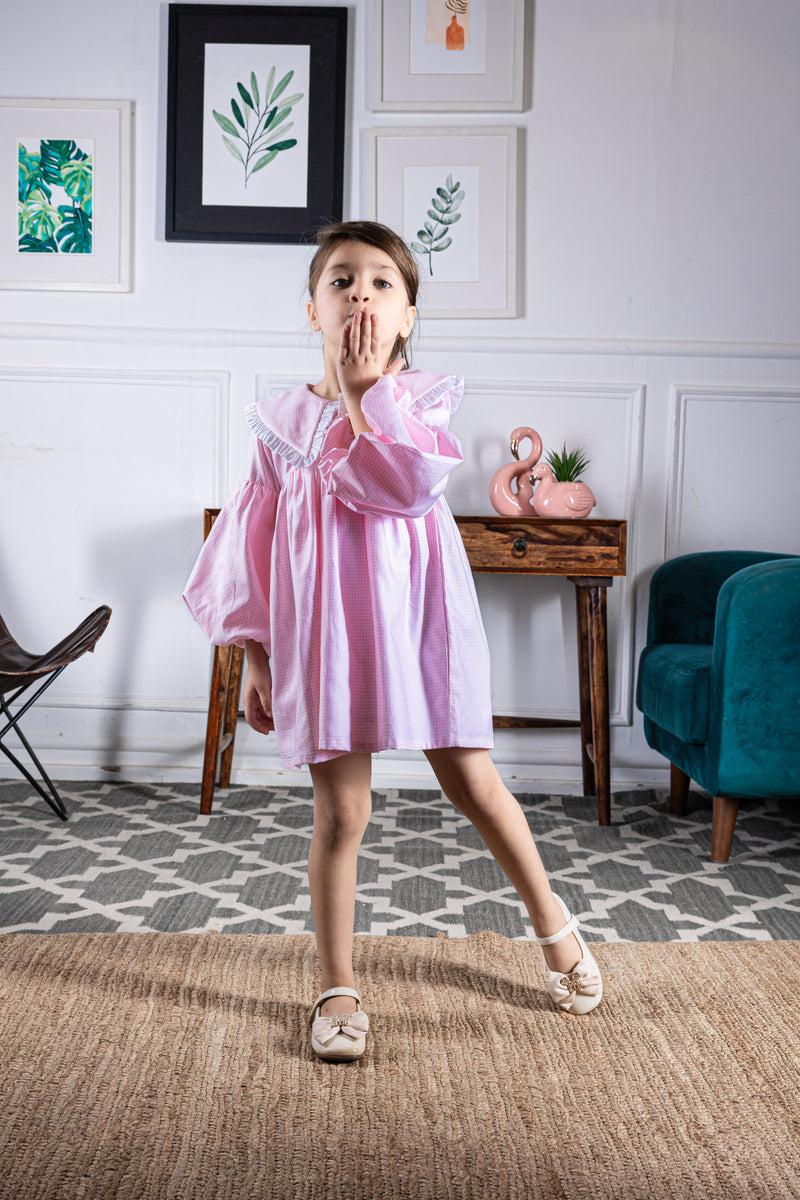 Rossette Gingham Grace Dress