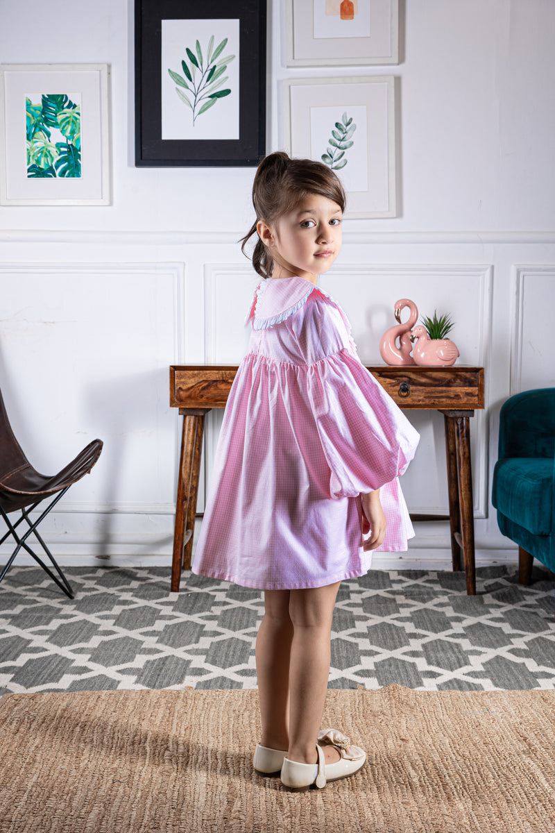 Rossette Gingham Grace Dress