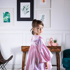 Rossette Gingham Grace Dress