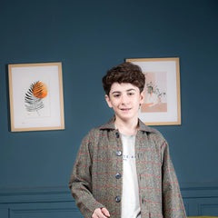 Cinnamon check Jacket