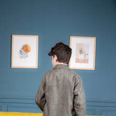 Cinnamon check Jacket