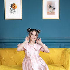 Blush Belle Collared Dress