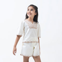 Ecru elegance Co-ord set