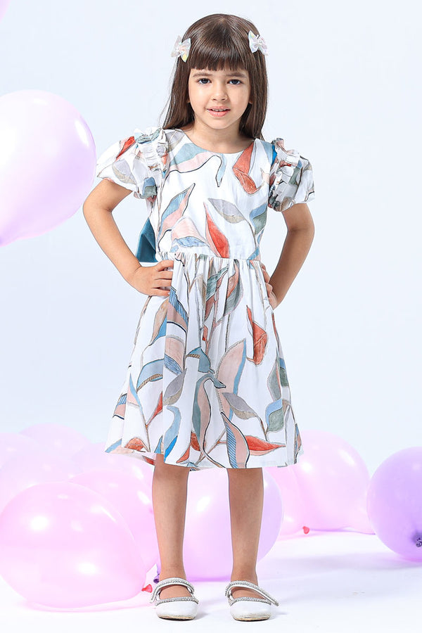 LITTLE MISS BOW  DRESS