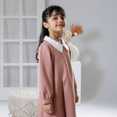 Peachwood Mist winter dress