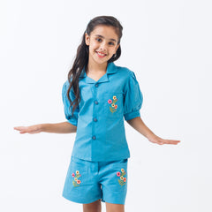 Lapis Bloom Co-ord Set