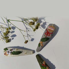 Tinsel and Twinkle Set of 3 hair clips