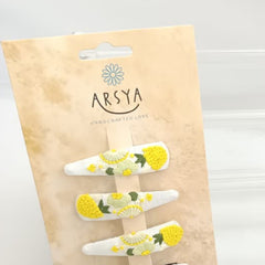 Limonetta set of 4 hair clips
