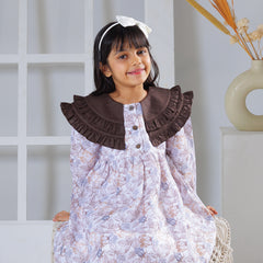 Cocoa petals dress