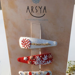 Christmas Sparkle Tic Tac Clips