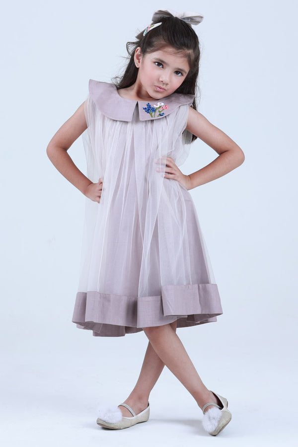 GLIMMERING GREY DRESS