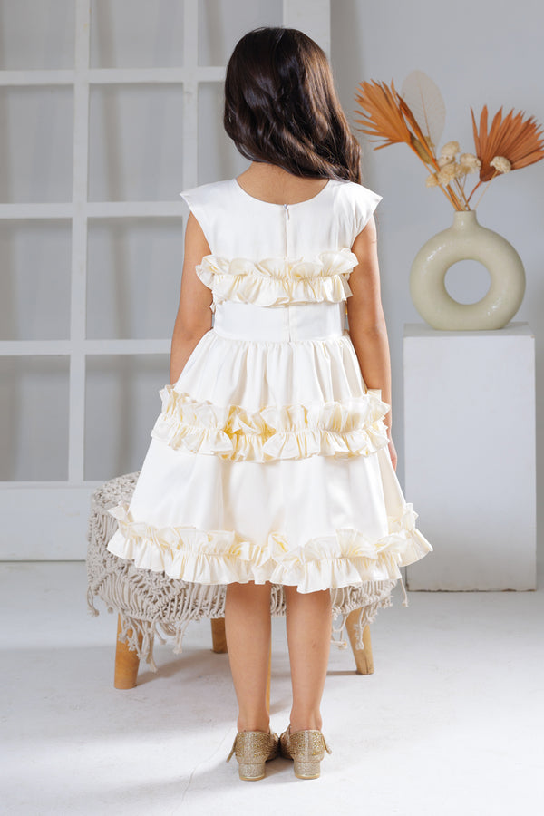Cream Puff Spin dress
