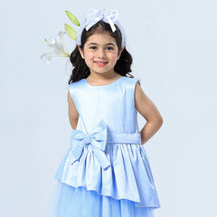 WINDSWEPT AZURE DRESS