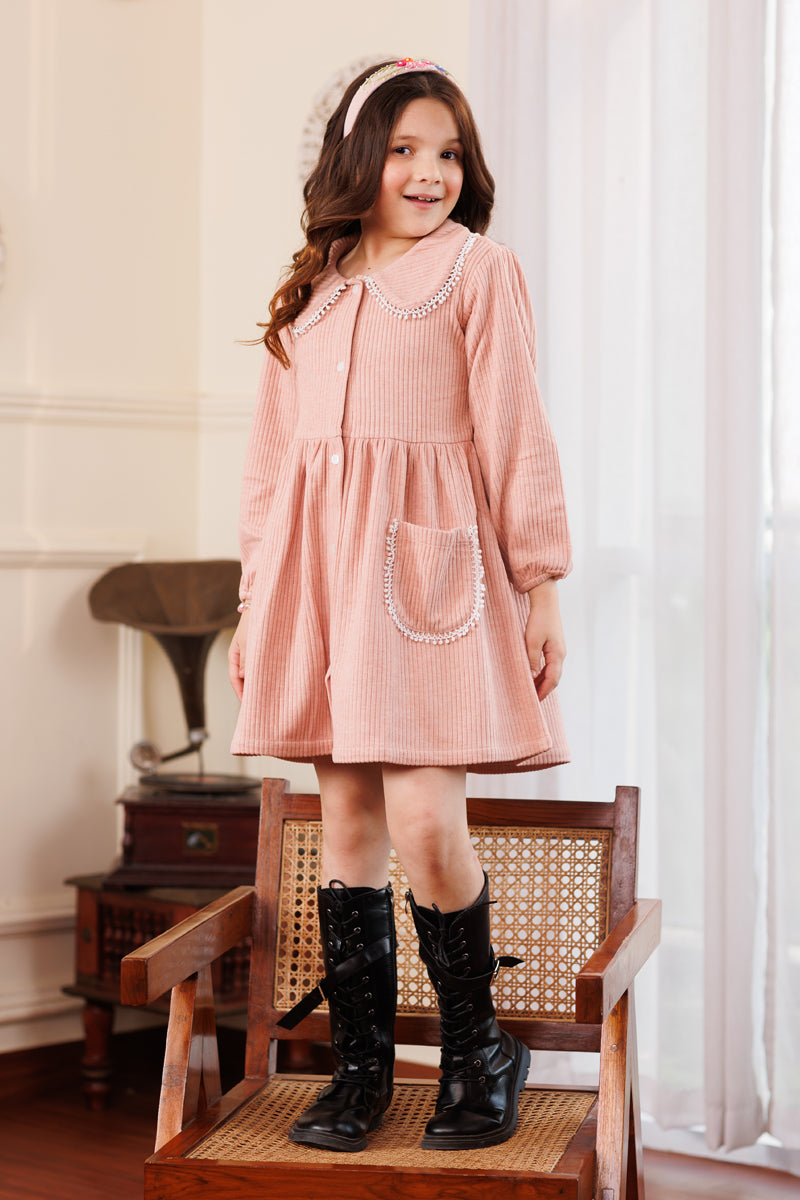 Soft Pink Luxe Dress