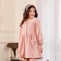 Soft Pink Luxe Dress