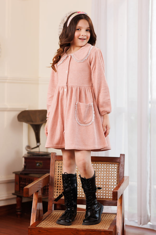 Soft Pink Luxe Dress