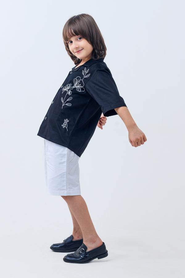 Noir Blossom Shirt