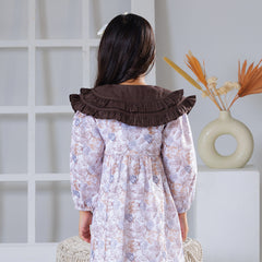 Cocoa petals dress