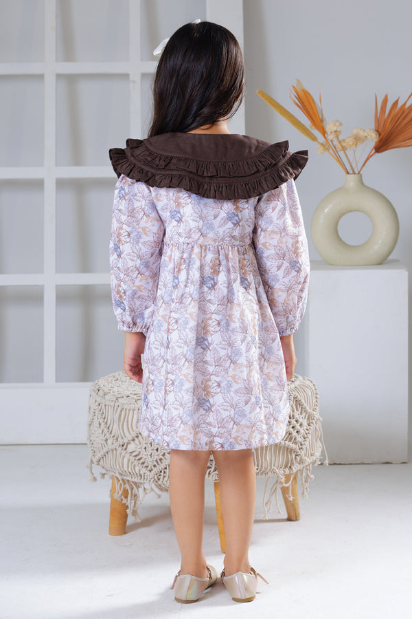 Cocoa petals dress