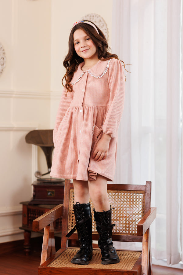 Soft Pink Luxe Dress