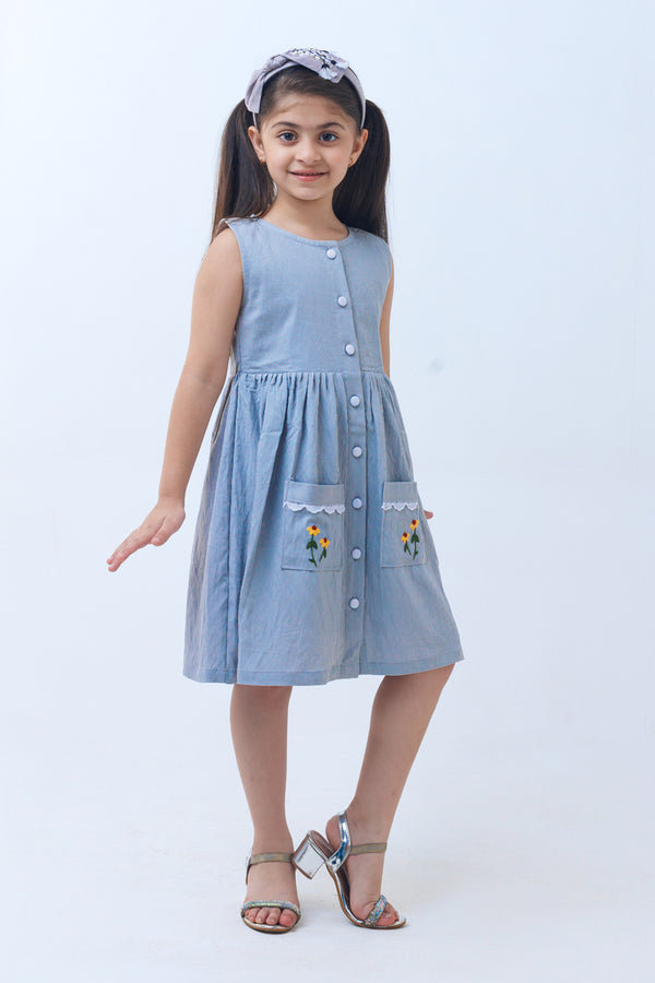 Sun in the fog dress