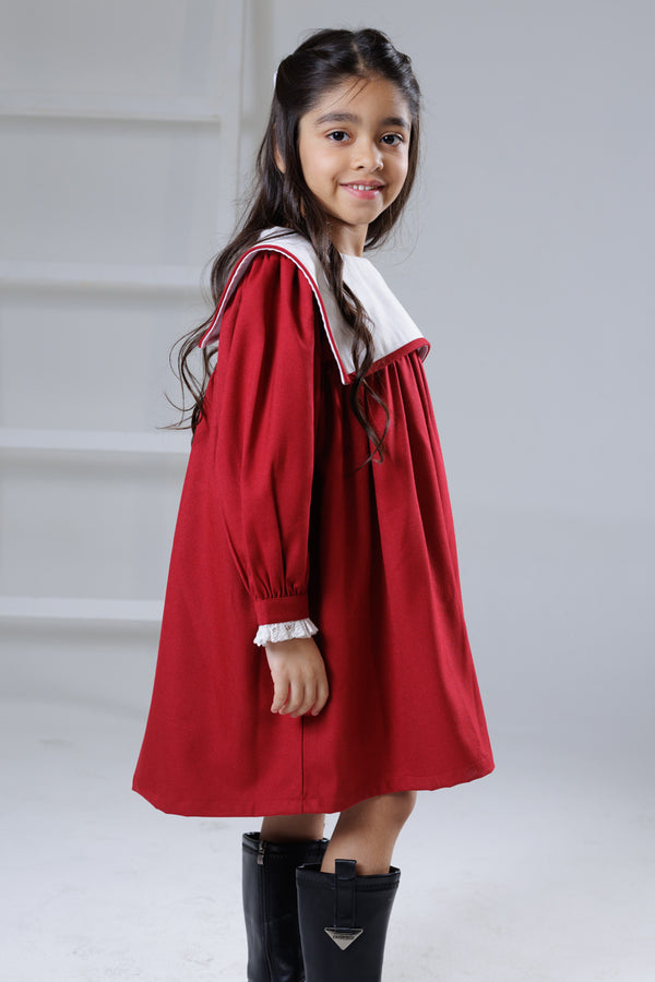 Rosette dream winter dress