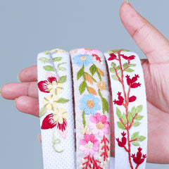 Blossom Hand Embroidered Head Band