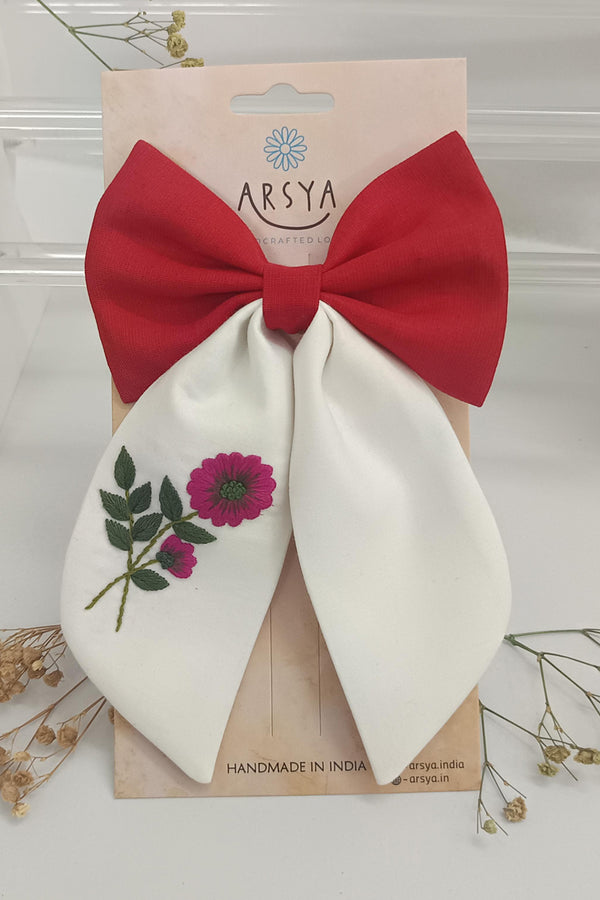 Vintage Dahlia Bow