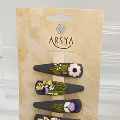 Dusky violet tic tac set