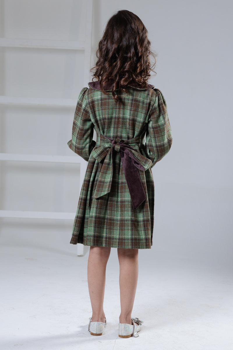 Forest Gingham Dress