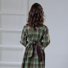 Forest Gingham Dress