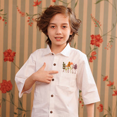 RUSTIC FLORAL SHIRT