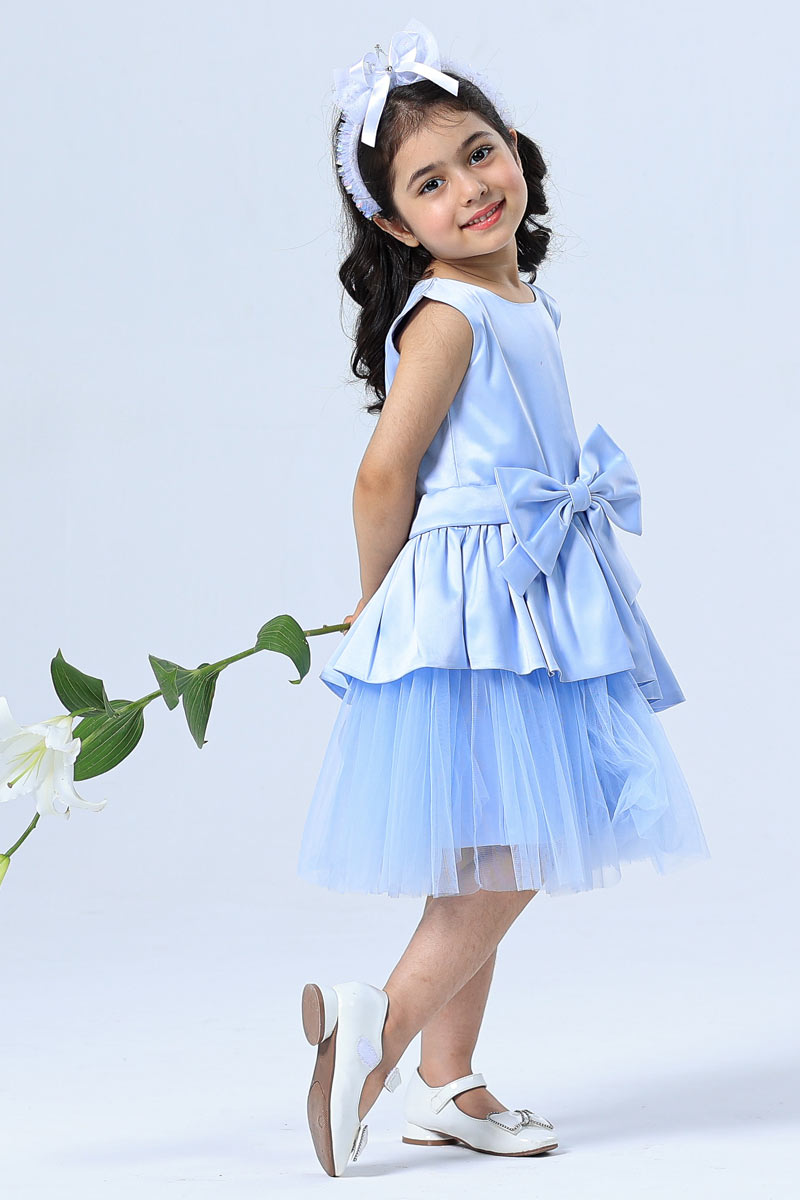 WINDSWEPT AZURE DRESS