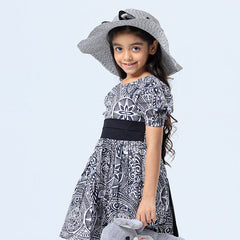 CHIC CASCADE DRESS