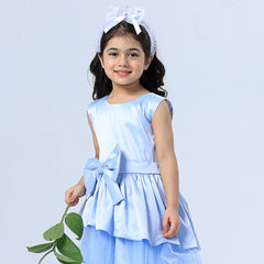 WINDSWEPT AZURE DRESS
