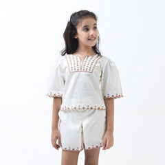 Ecru elegance Co-ord set