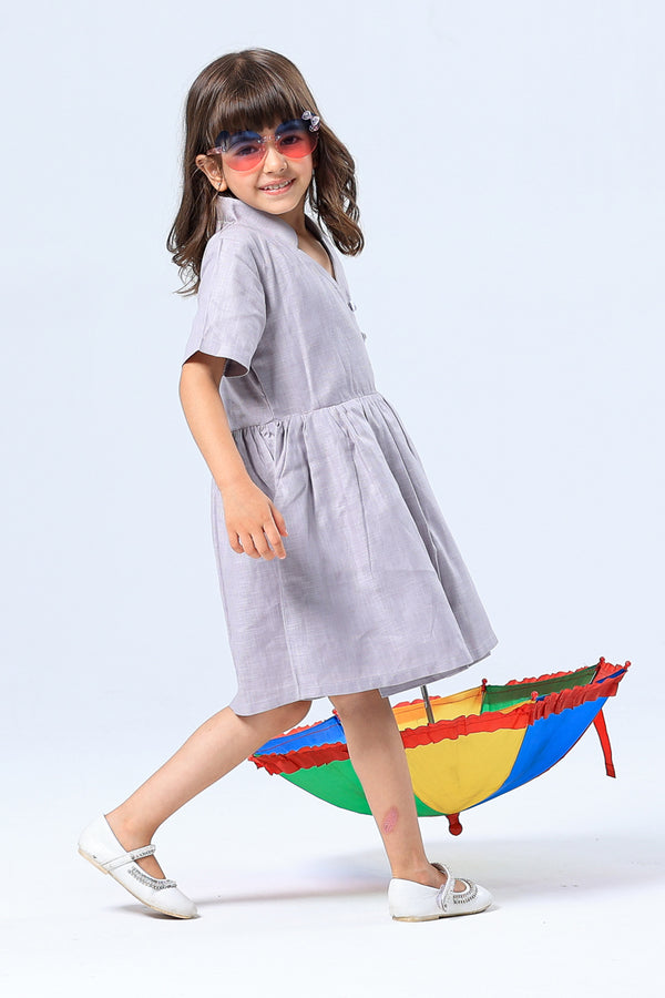 Ashen Grace Dress