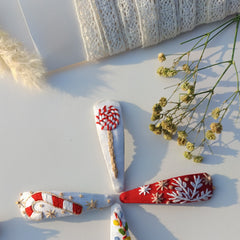 Christmas Sparkle Tic Tac Clips