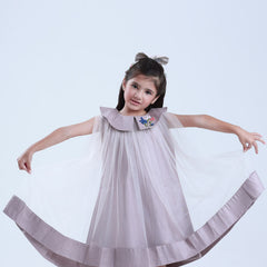 GLIMMERING GREY DRESS