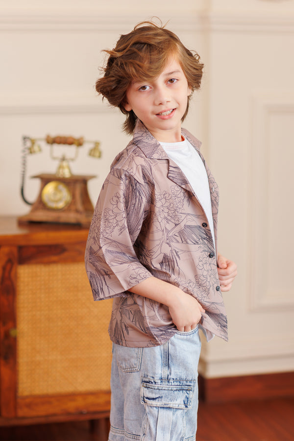 BOHO BLOSSOM SHIRT