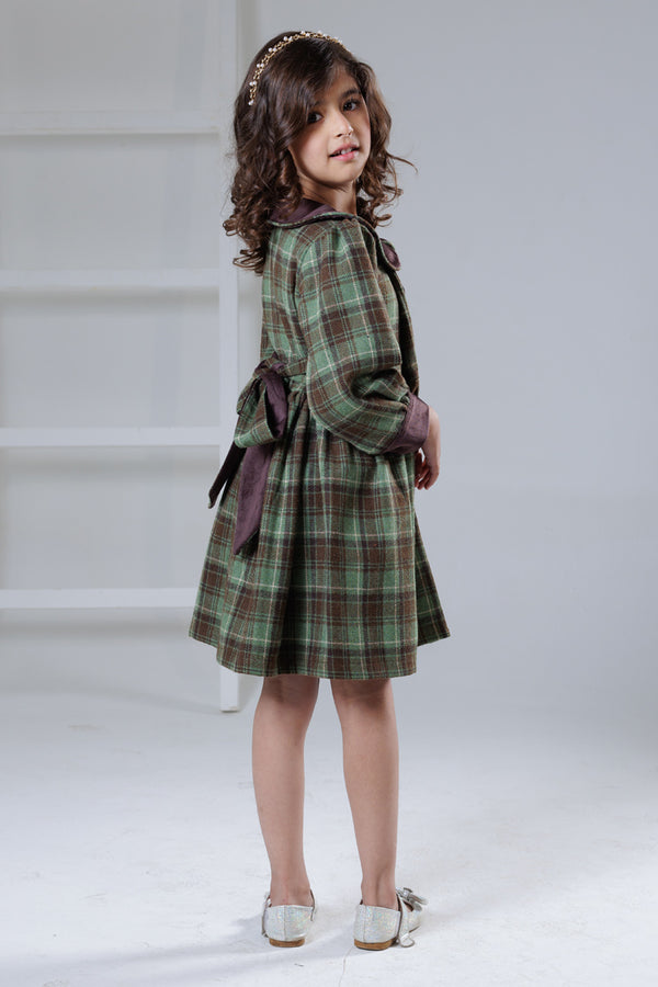 Forest Gingham Dress