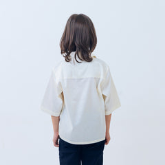 Monochrome bloom shirt