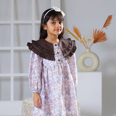 Cocoa petals dress