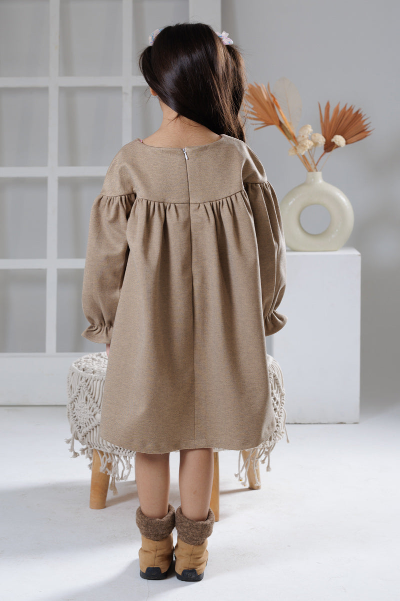 Autumn whispers winter dress